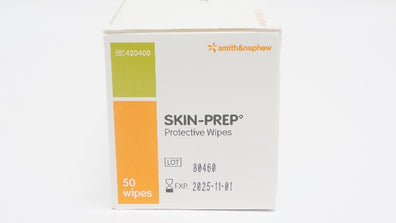 Smith & Nephew 420400 Skin-Prep Protective Wipes - Box of 50